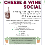 Cheese and Wine Social 4.4.2025